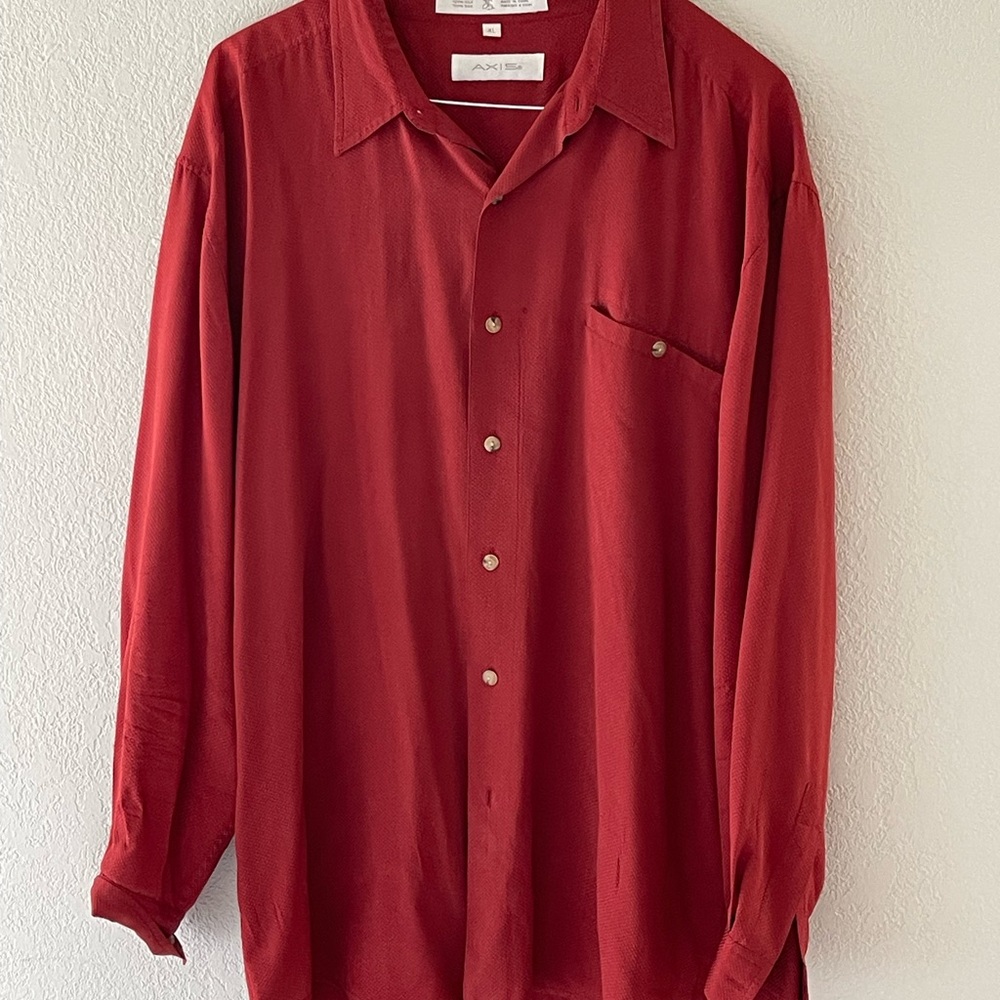 Men's Red Shirt by MaxMara
